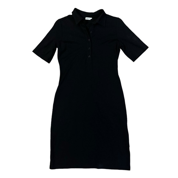Filippa K Black Collared Dress Size Medium - Picture 1 of 5